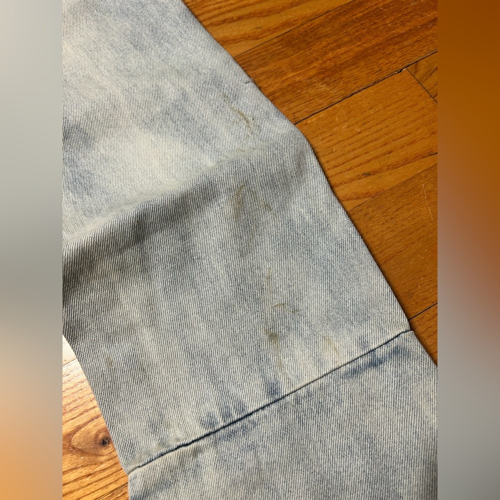 MNML Light Blue Distressed Skinny Jeans - Picture 4 of 6